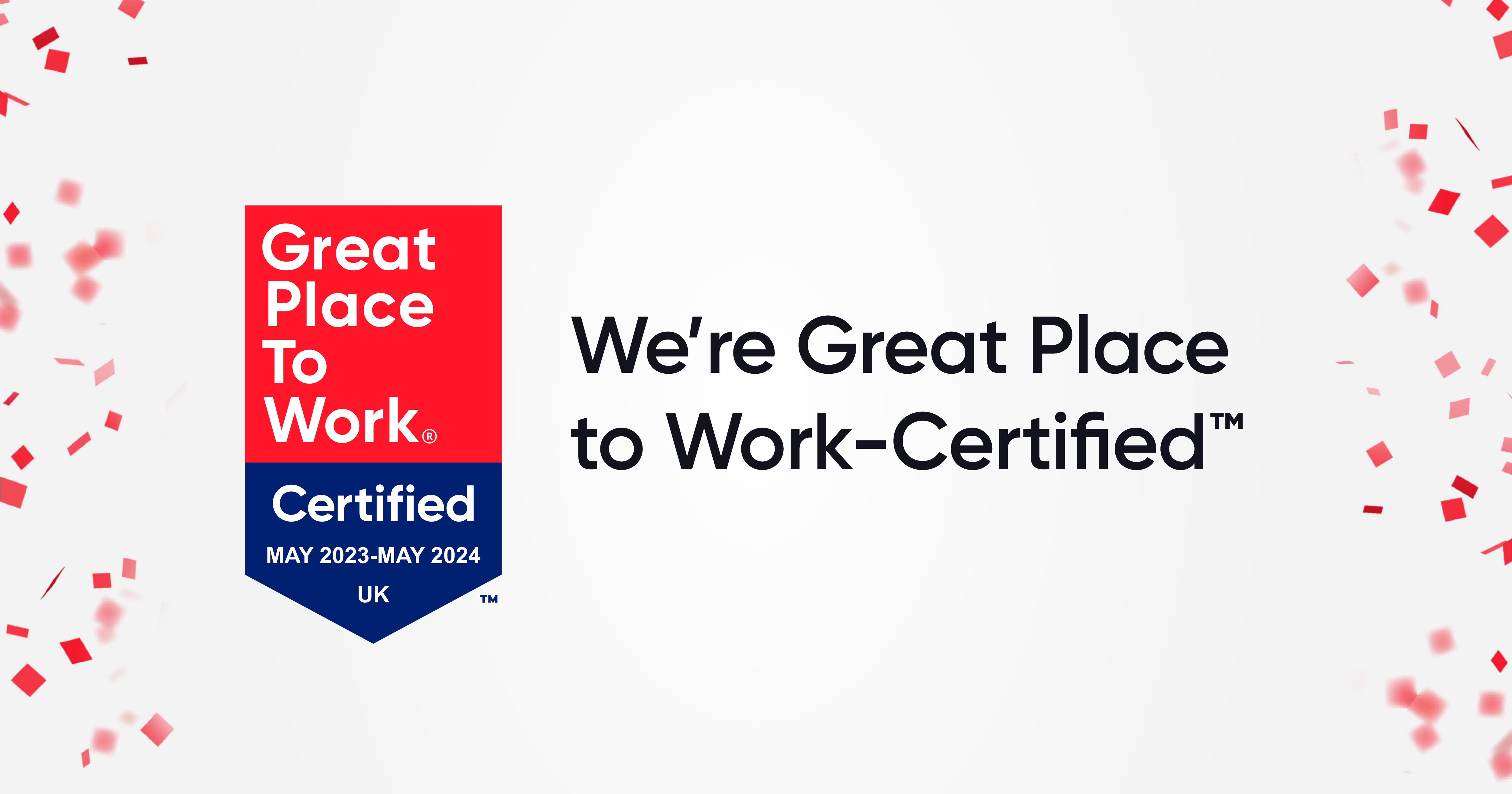 article image - Great Place to Work-Certified™ for 3rd Year Running